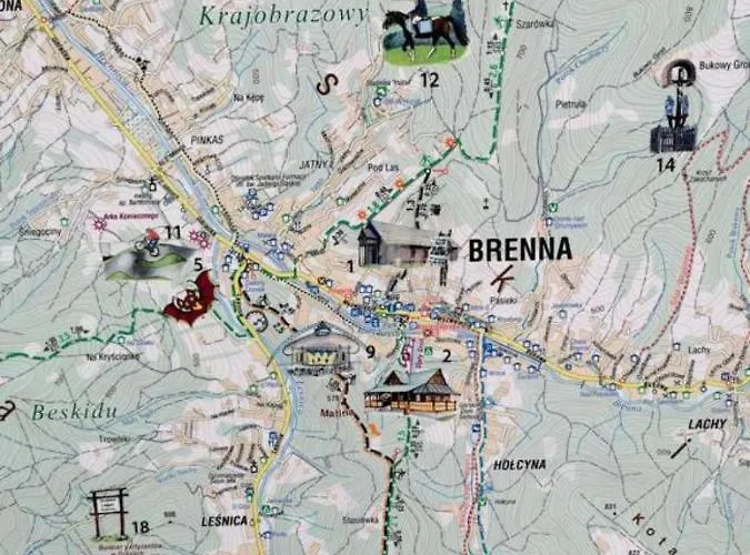 Holiday home Lubiane Brenna